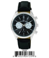 5530 - Montres Carlo Faux Leather Band Watch