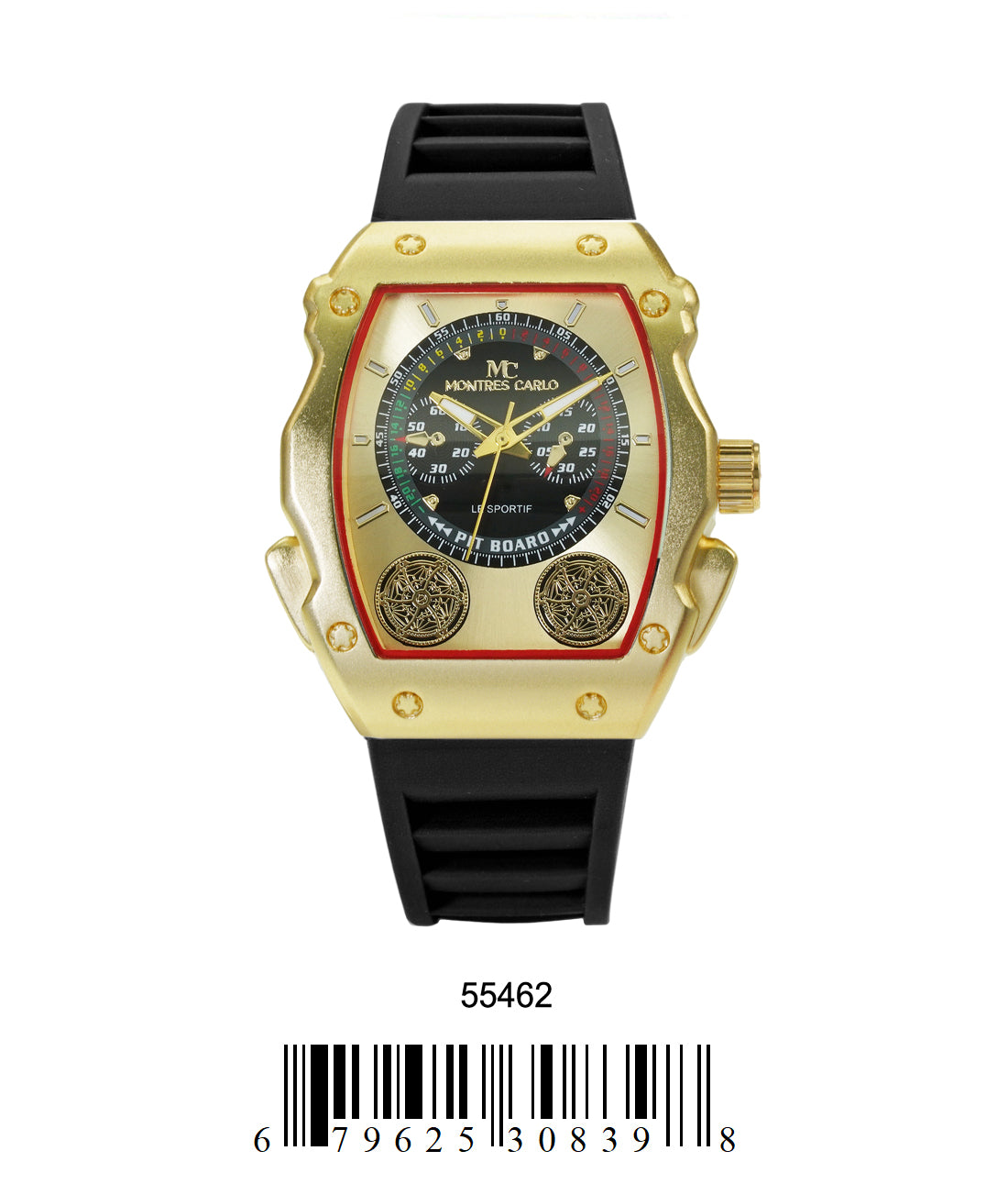CHALLO's出品 5546-Montres Carlo Silicon Band Watch – AkzanWholesale