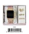 5592-B Gift Boxed LED Watch