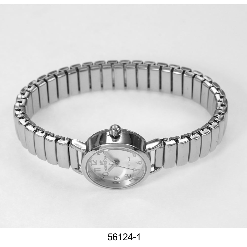 5612-Montres Carlo Flex Band Watch