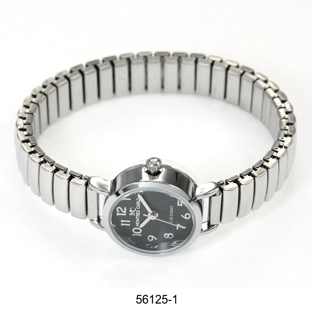 5612-Montres Carlo Flex Band Watch