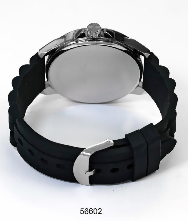5660-B8 - Prepacked Silicon Band Watch