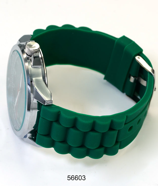 5660-B8 - Prepacked Silicon Band Watch