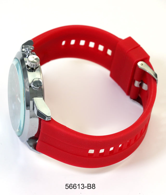 5661-B8 - Prepacked Silicon Band Watch