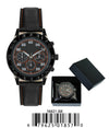 5662-B8 - Prepacked Faux Leather Band Watch