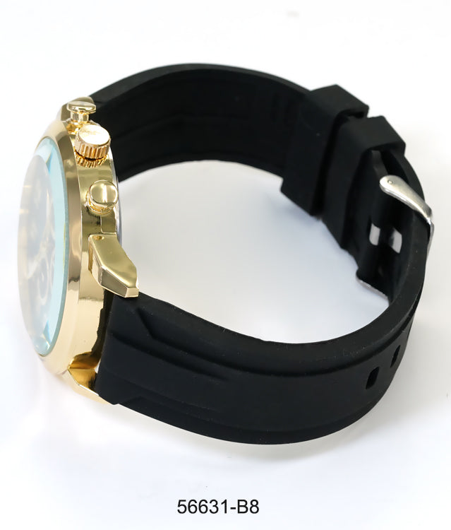 5663-B8 - Prepacked Silicon Band Watch