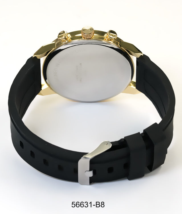 5663-B8 - Prepacked Silicon Band Watch