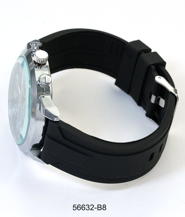 5663-B8 - Prepacked Silicon Band Watch