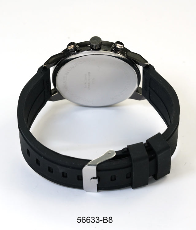 5663-B8 - Prepacked Silicon Band Watch