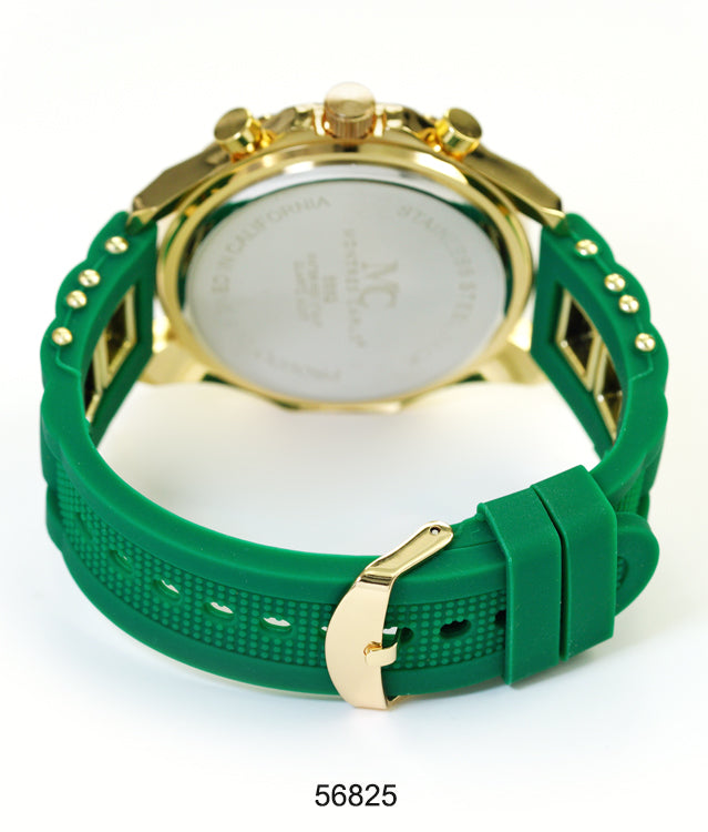 5682-Montres Carlo Silicon Band Watch