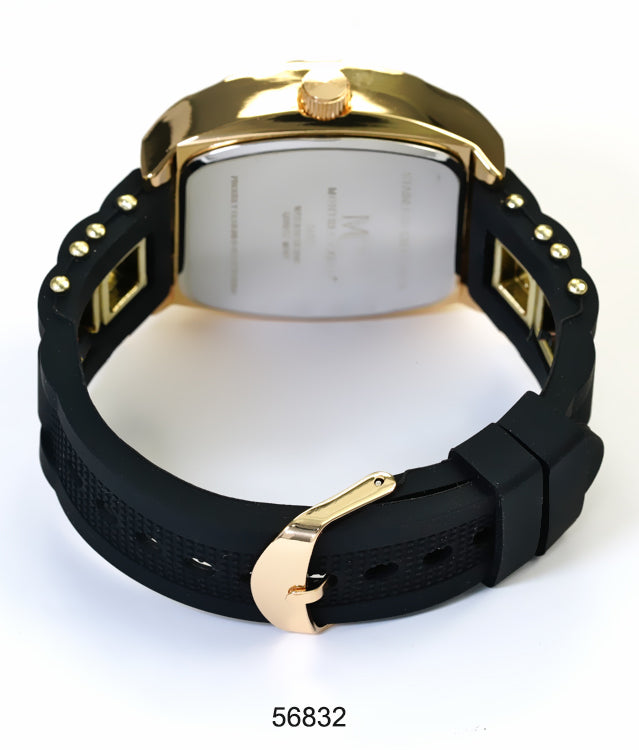 5683-Montres Carlo Silicon Band Watch