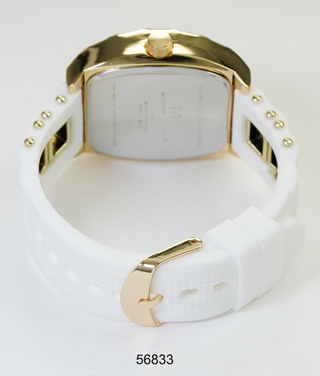 5683-Montres Carlo Silicon Band Watch