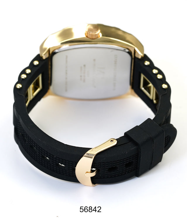 5684-Montres Carlo Silicon Band Watch