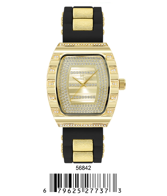 5684-Montres Carlo Silicon Band Watch