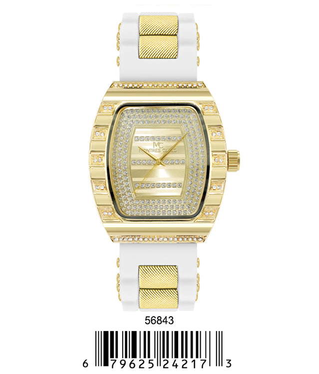 5684-Montres Carlo Silicon Band Watch