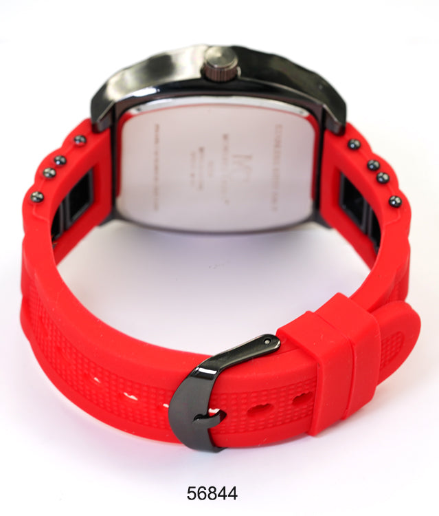 5684-Montres Carlo Silicon Band Watch