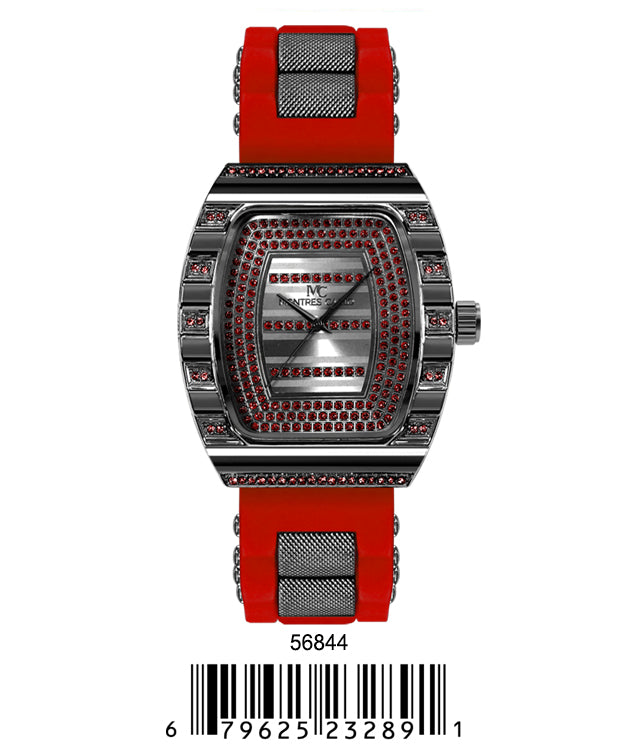 5684-Montres Carlo Silicon Band Watch