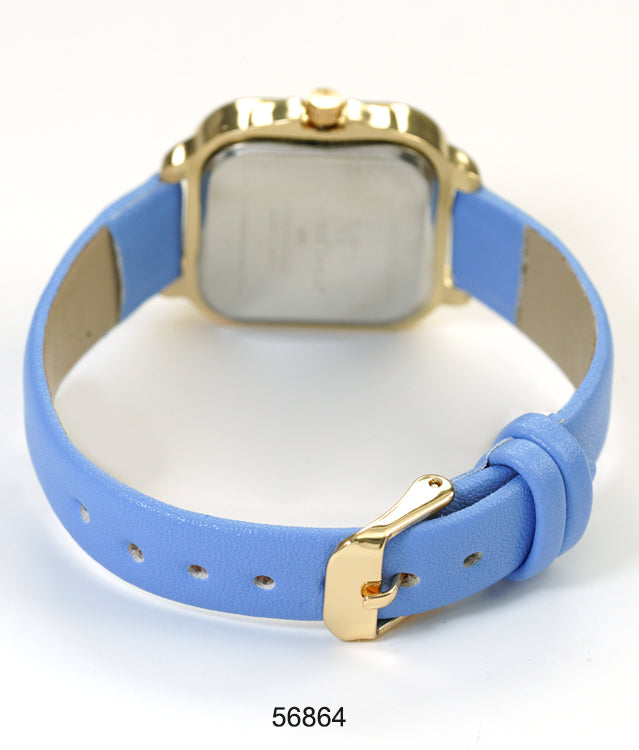 5685 - Faux Leather band watch