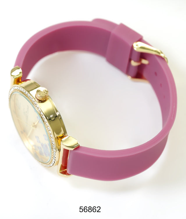 5686-Montres Carlo Silicon Band Watch