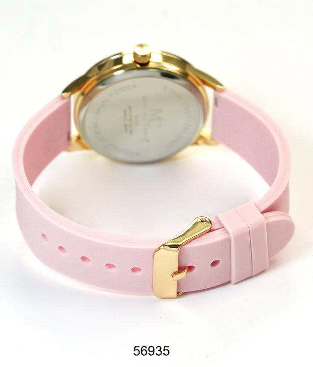 5693-Montres Carlo Silicon Band Watch