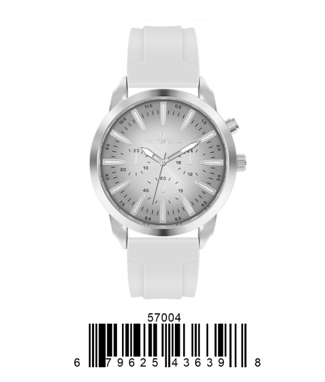 5700-Montres Carlo Silicon Band Watch