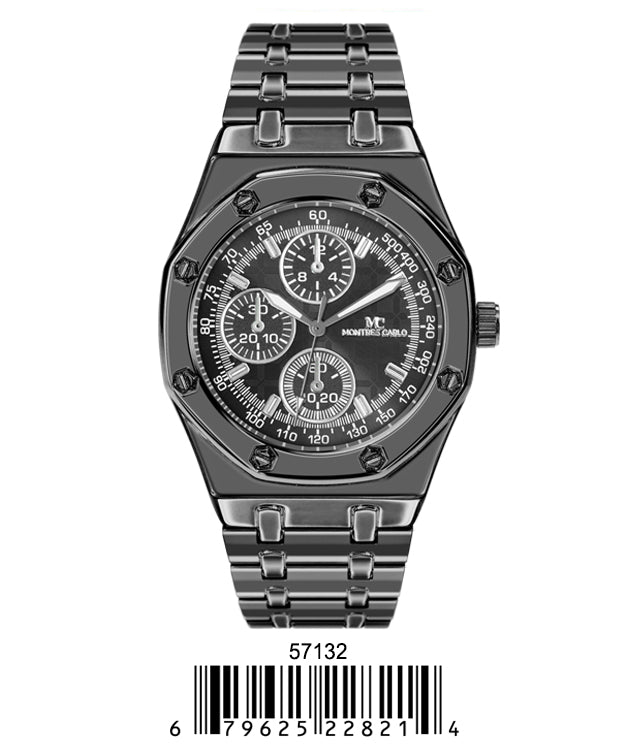 5713-Montres Carlo Metal Band Watch