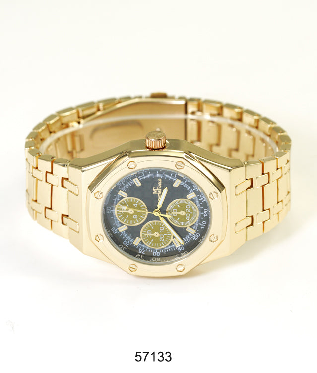 5713-Montres Carlo Metal Band Watch