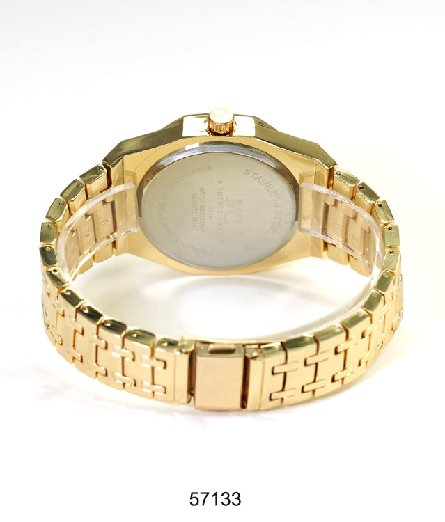 5713-Montres Carlo Metal Band Watch