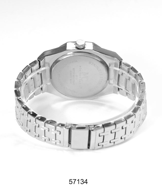 5713-Montres Carlo Metal Band Watch