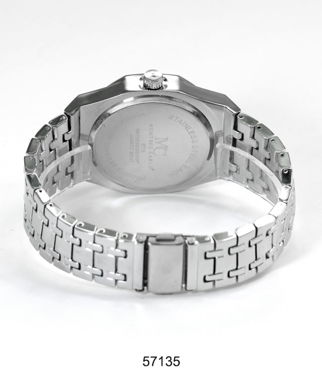 5713-Montres Carlo Metal Band Watch