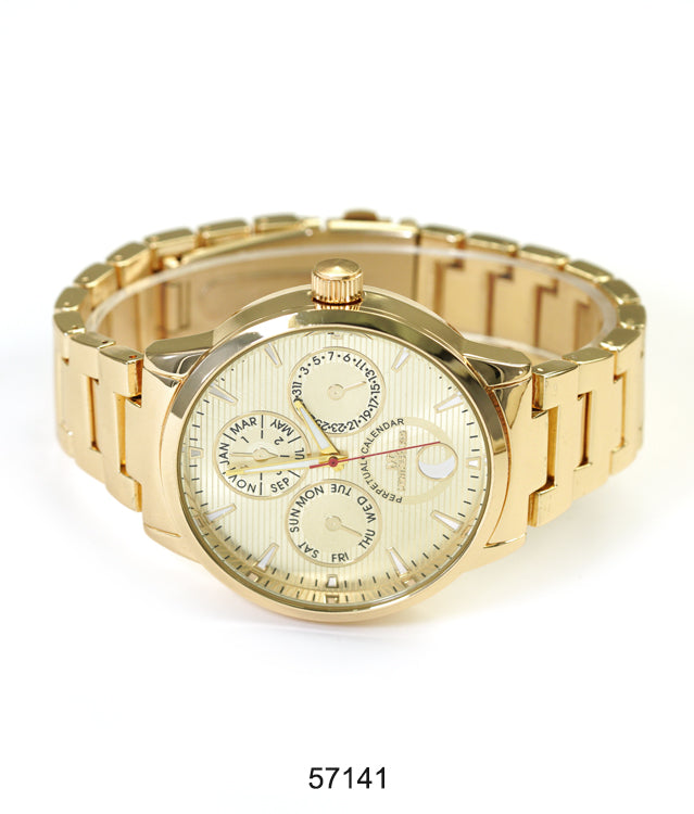 5714-Montres Carlo Metal Band Watch