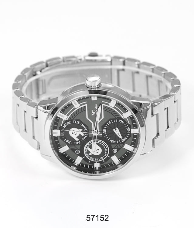 5715-Montres Carlo Metal Band Watch