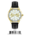 5717-Montres Carlo Faux Leather Band Watch