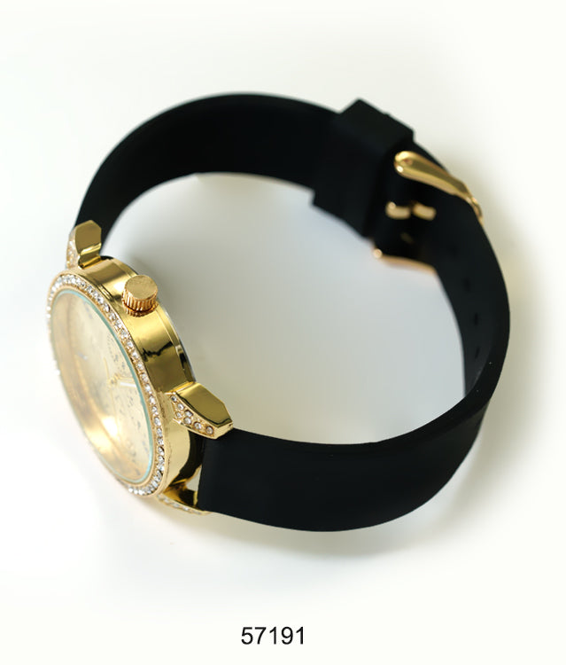 5719-Montres Carlo Silicon Band Watch