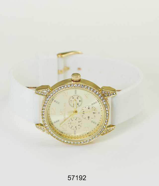 5719-Montres Carlo Silicon Band Watch