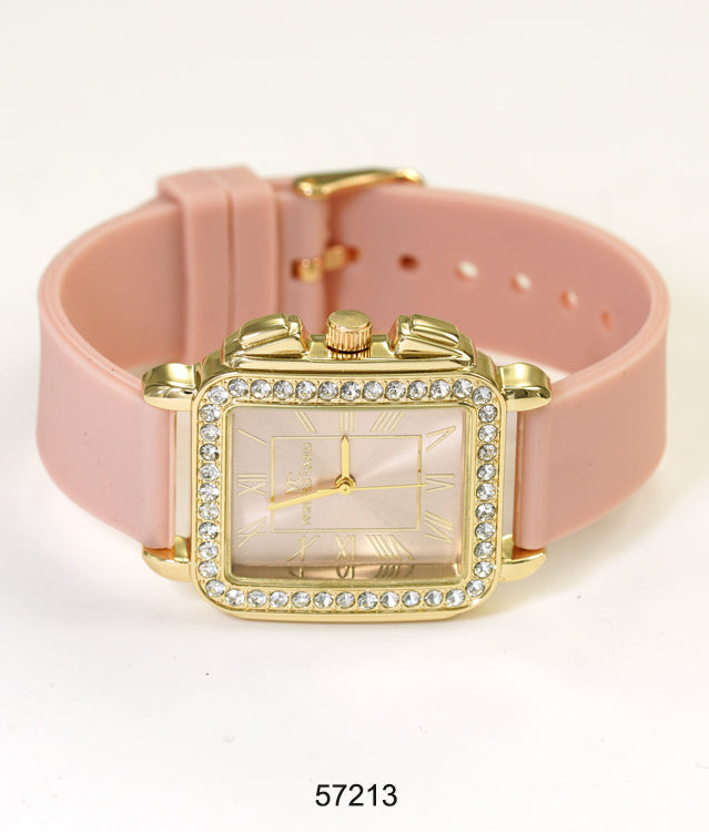 5721-Montres Carlo Silicon Band Watch