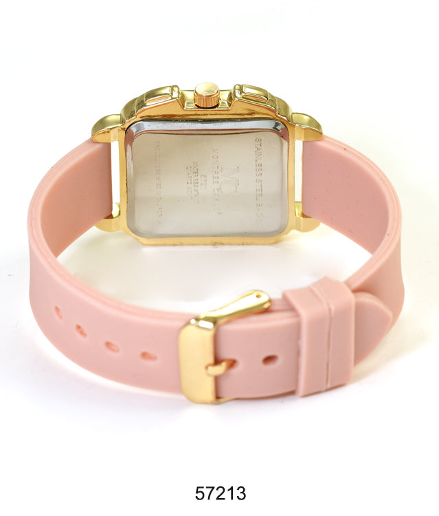 5721-Montres Carlo Silicon Band Watch