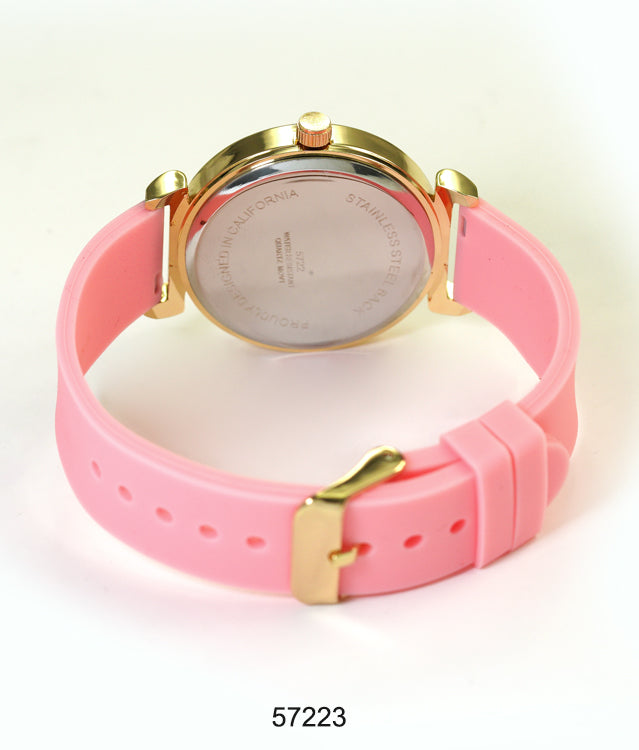 5722-Montres Carlo Silicon Band Watch