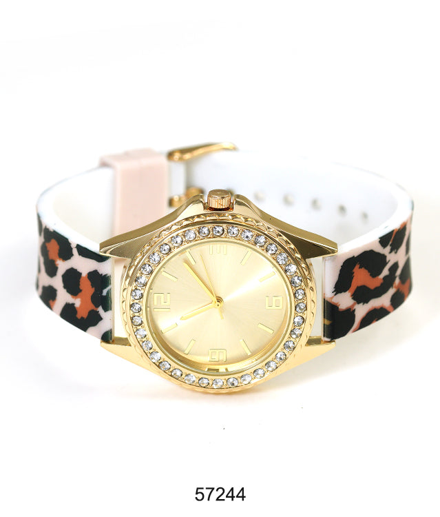 5724-Montres Carlo Silicon Band Watch