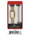 5738-JB - Montres Carlo Jewlery Gift Box with Metal Watch