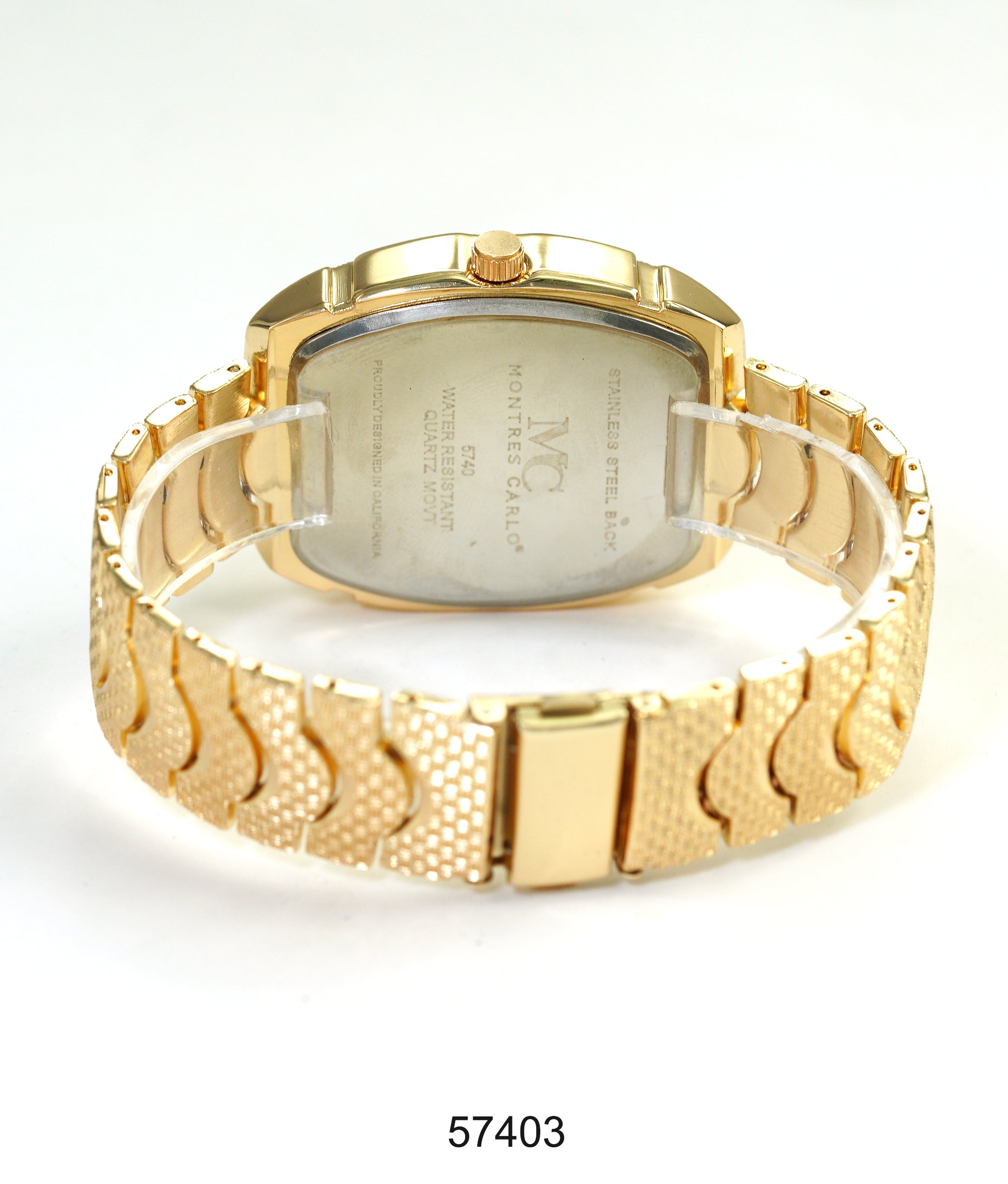 5740-Montres Carlo Metal Band Watch