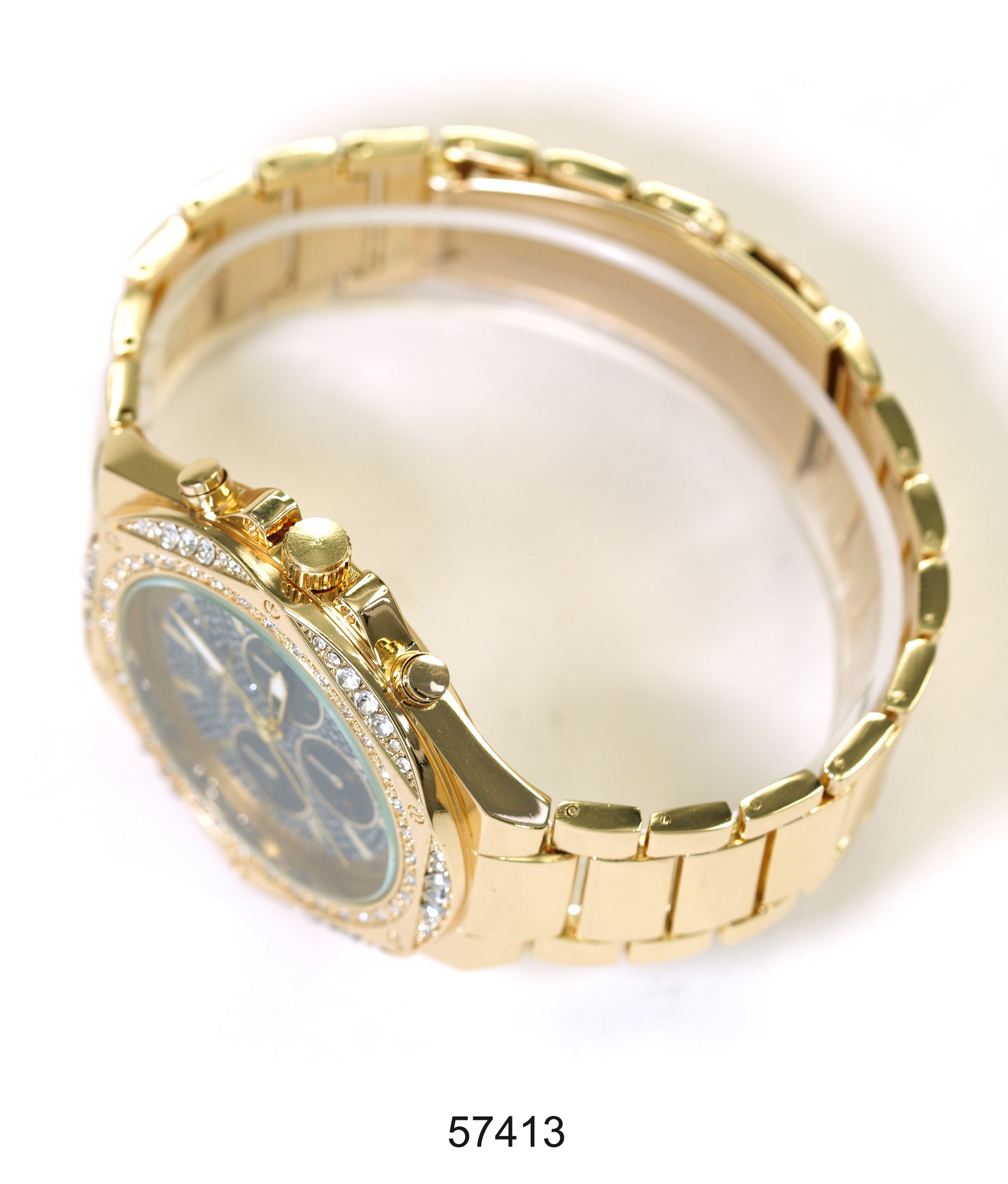 5741-Montres Carlo Metal Band Watch