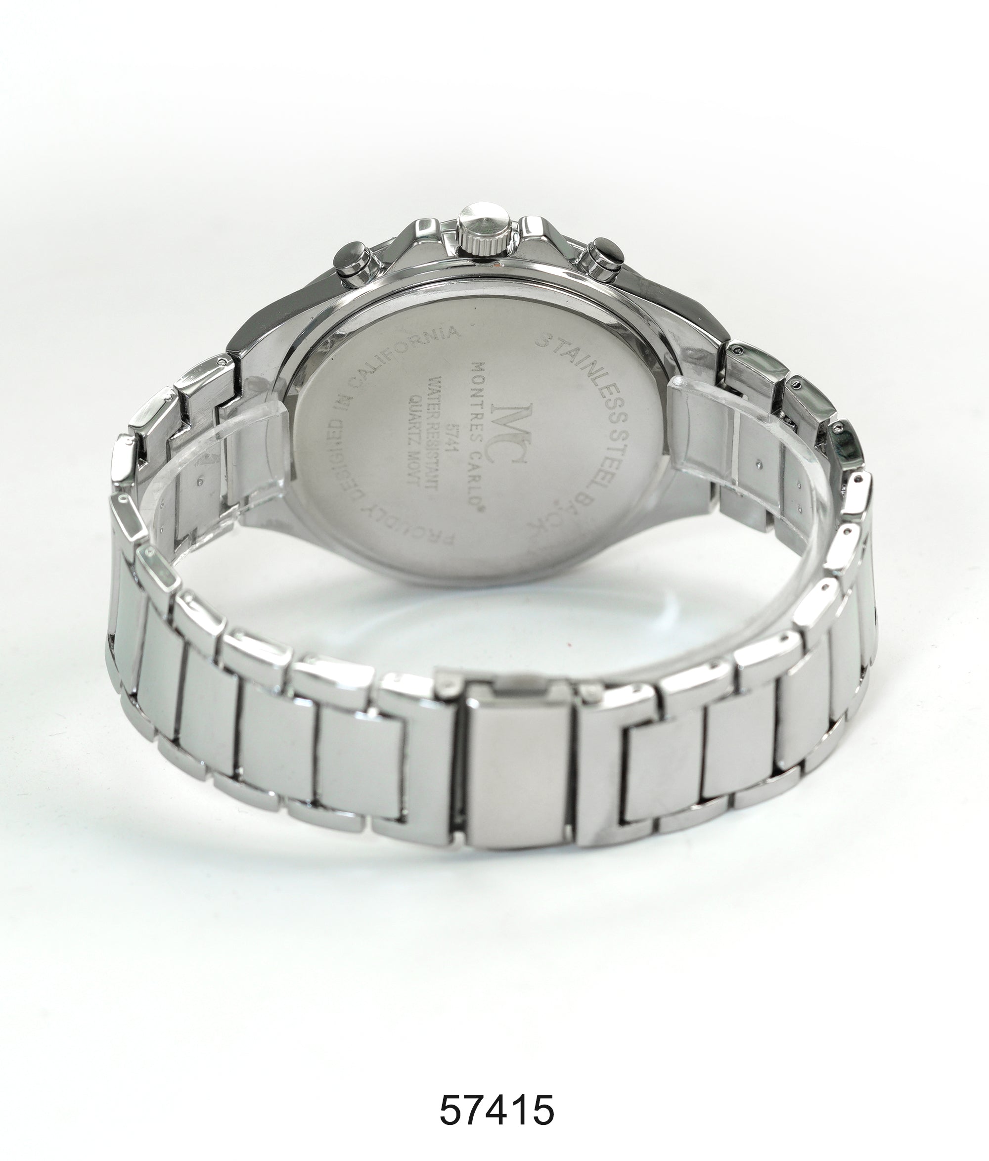 5741-Montres Carlo Metal Band Watch