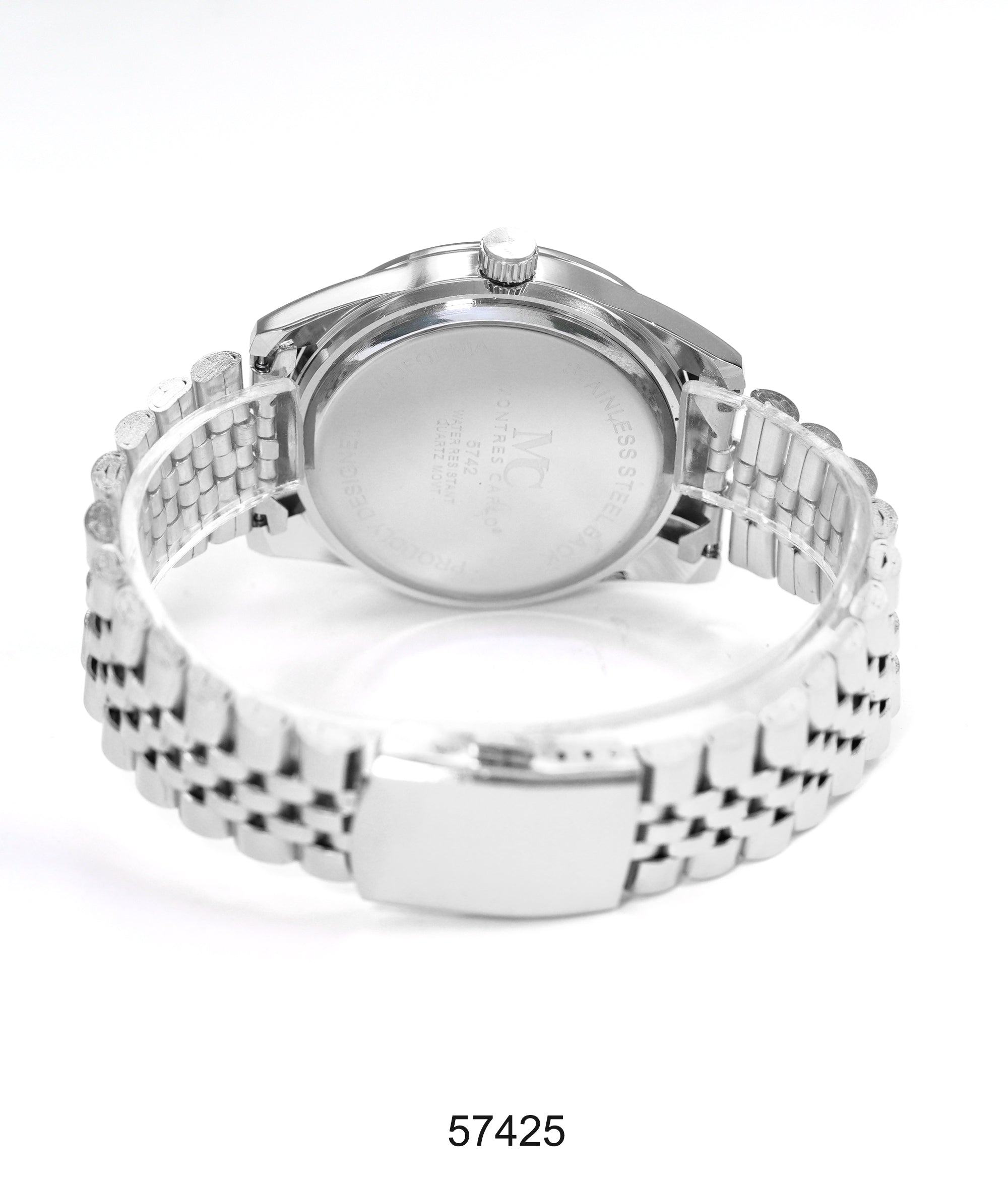 5742-Montres Carlo Metal Band Watch
