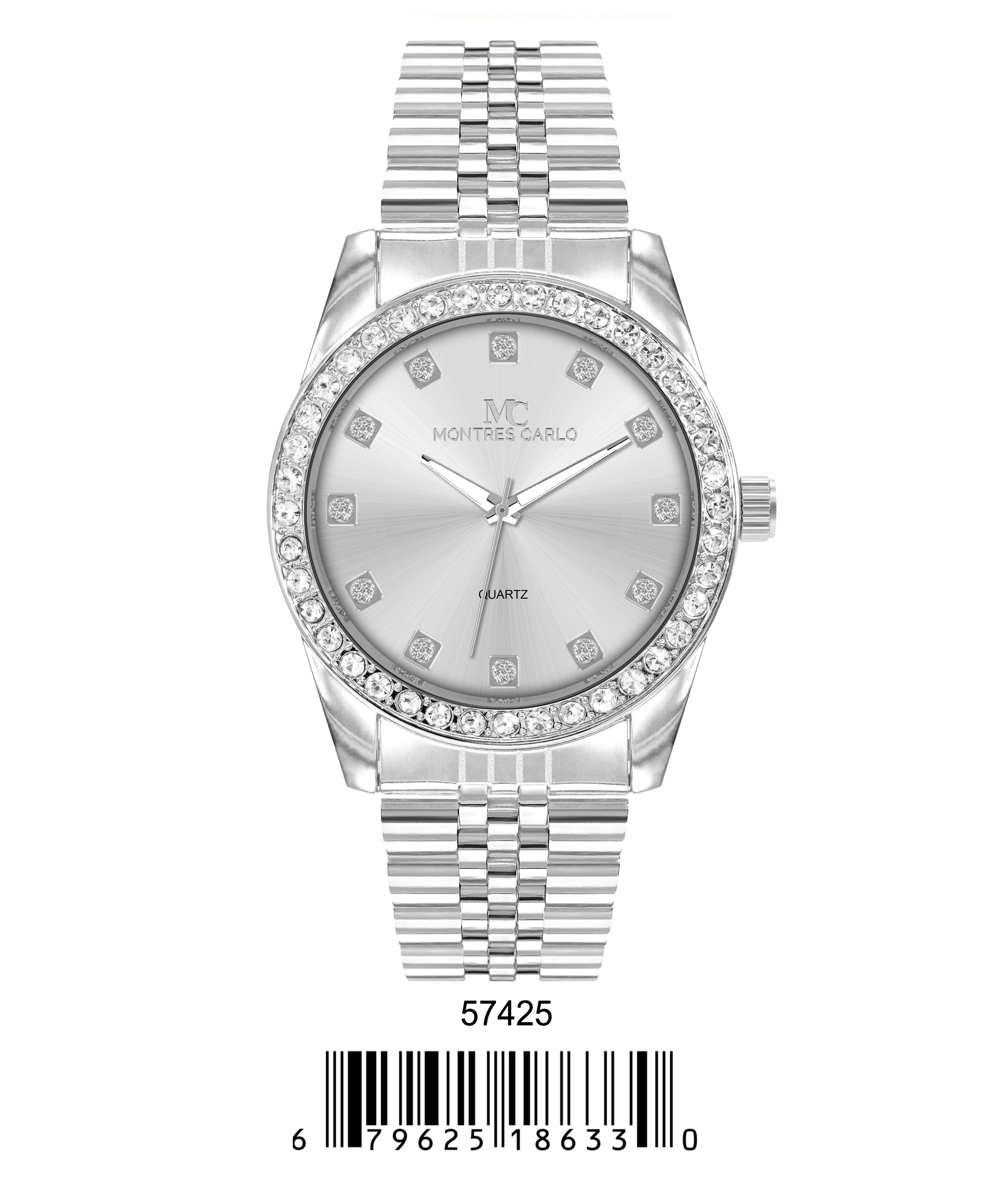 5742-Montres Carlo Metal Band Watch