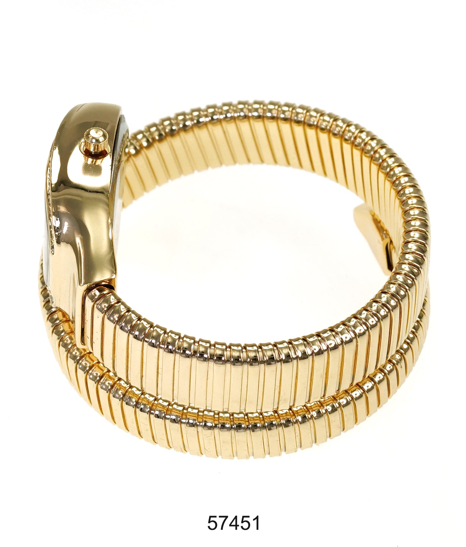 5745-Montres Carlo Metal Band Snake Watch