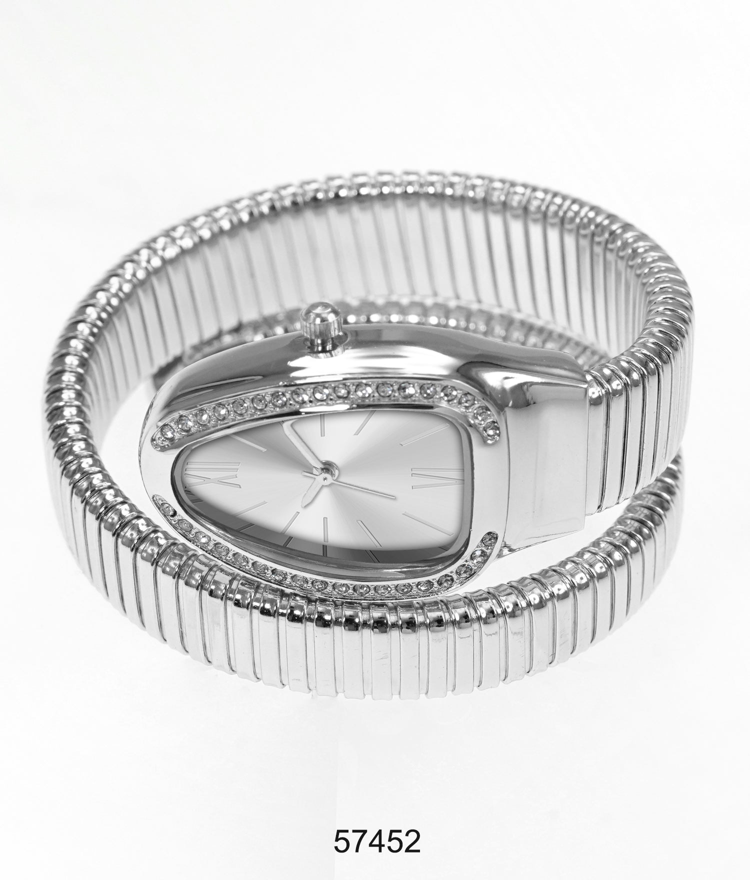 5745-Montres Carlo Metal Band Snake Watch