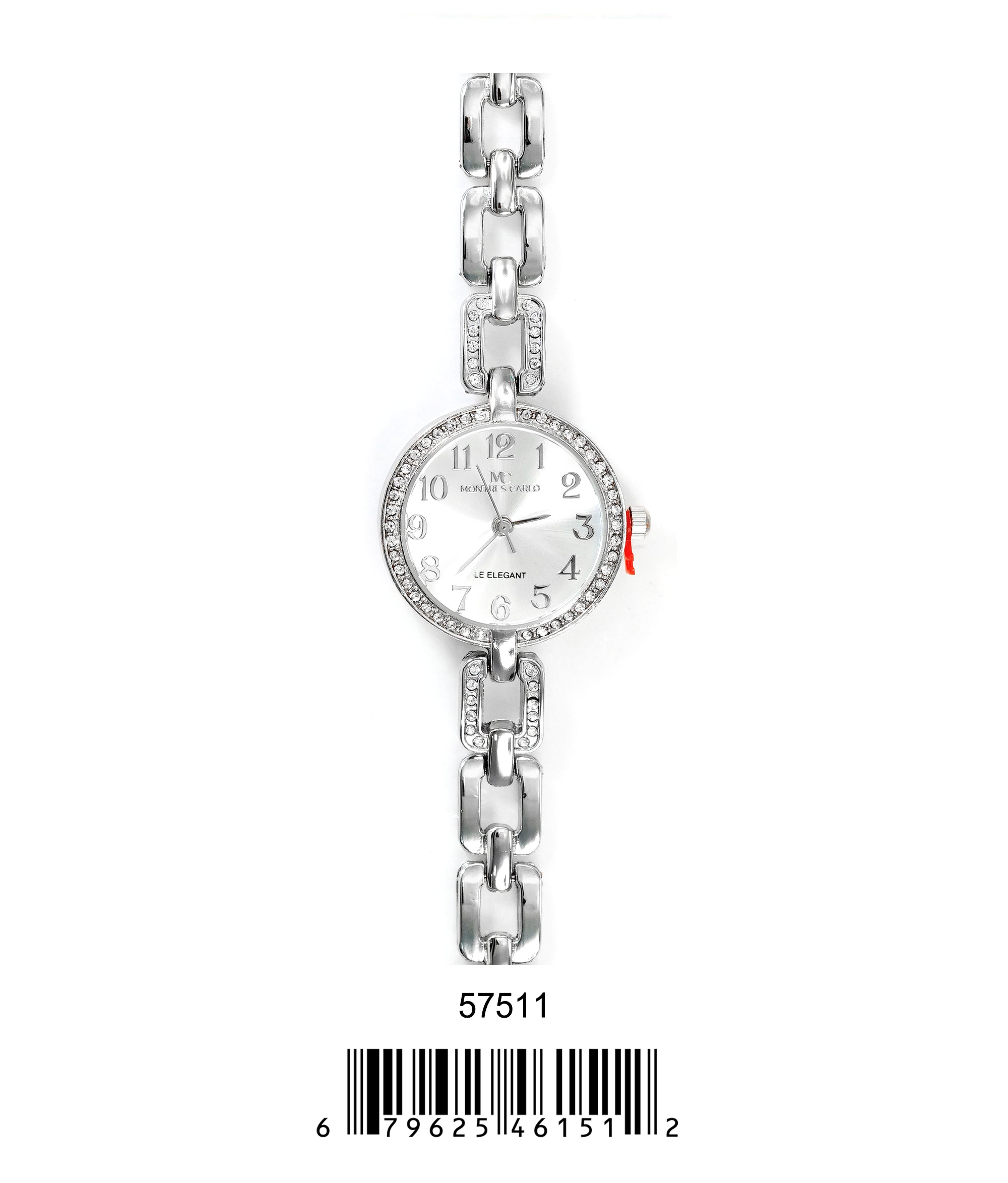 5751 -JB - Montres Carlo Jewelry Gift Box with Metal Watch