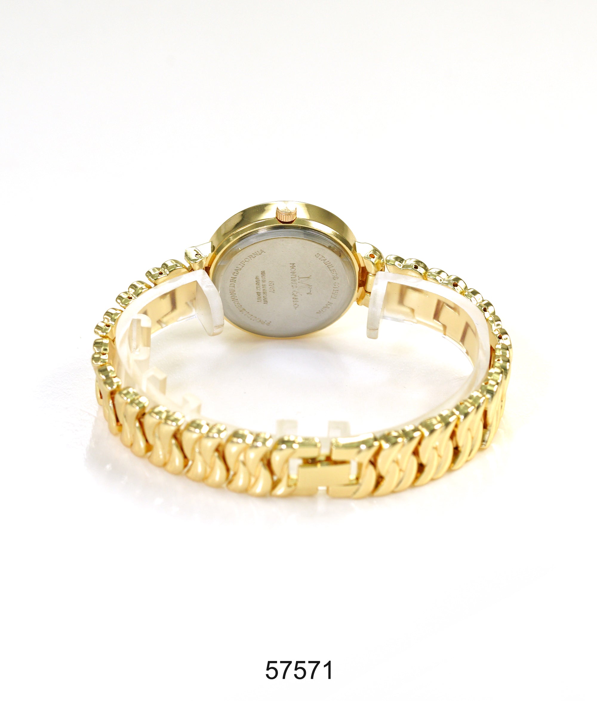 5757 -JB - Montres Carlo Jewelry Gift Box with Metal Watch