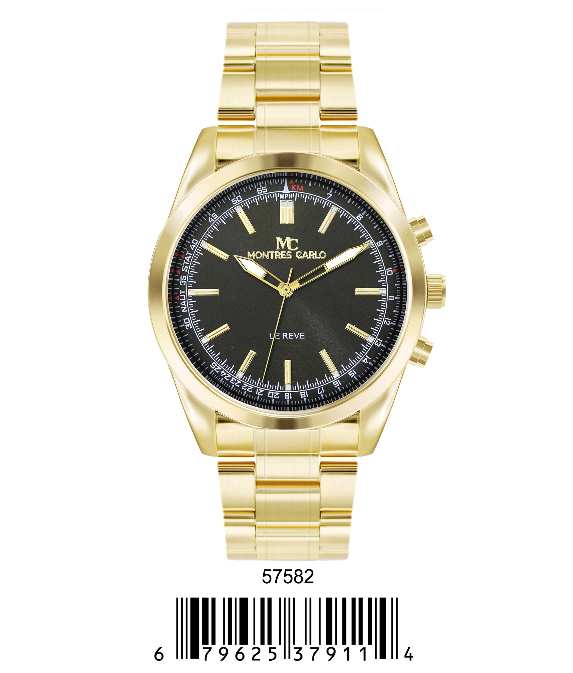 5758 - Metal Band Watch